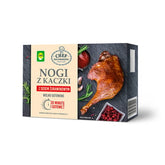 Entenkeulen mit Preiselbeersauce, langsam gegartes Fleisch. Chefkoch empfiehlt 510 g
